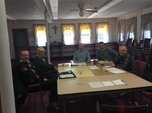 Brother Mario Houle the Canadian Provincial and the assistant provincial Brother Claude Gelinas  visited the Brothers in Alfred, Maine. They also met with the Mennaisian Family core members and the directors of York County Shelters.